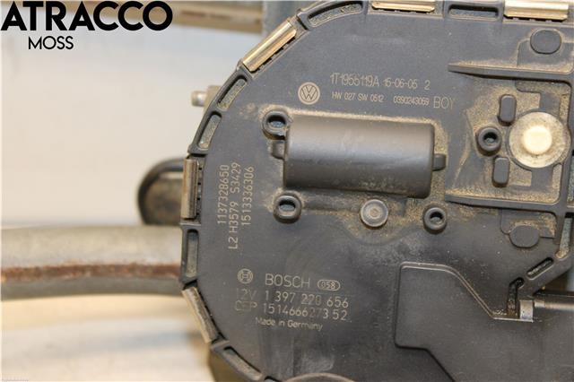 Viskermotor frontrute til VW Caddy 2015-2020 (Type III, Fase 3)  (2K1955023J|)