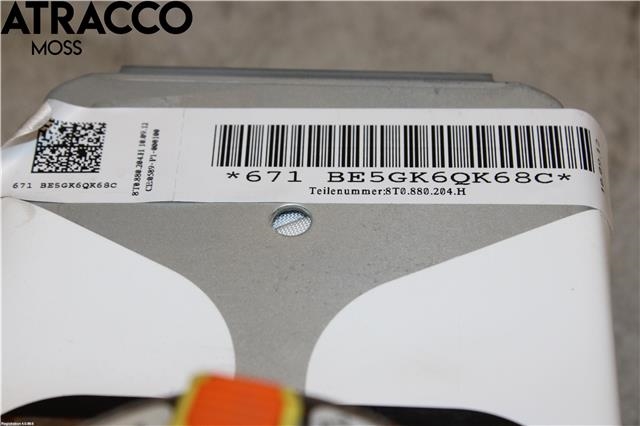 Airbag passasjer til Audi Q5 2008-2012 (Type I, Fase 1)  (8T0880204J|)