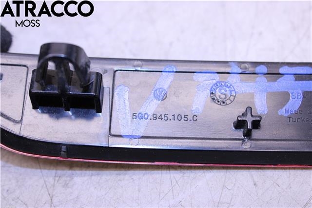 Refleksplate til VW e-Golf 2017-2020 (Fase 2) (5G0945105C|)