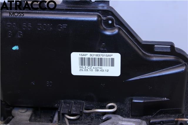 Dørlås låskasse til VW Caddy 2004-2010 (Type III, Fase 1) (3D1837015AP|)