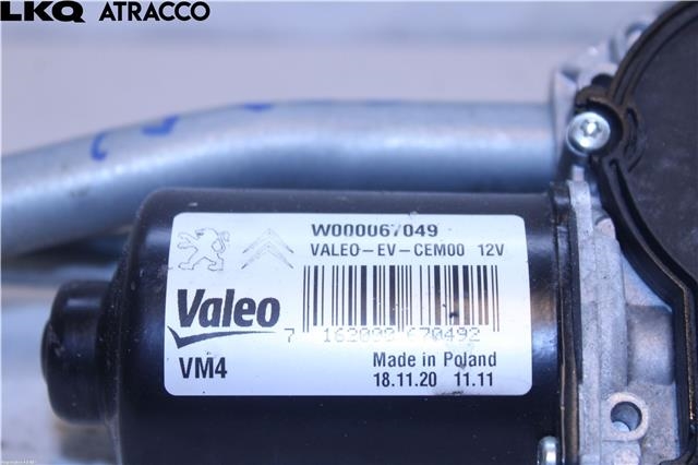 Viskermotor frontrute til Toyota Proace 2016-->> (Type II)  (W000067049|)