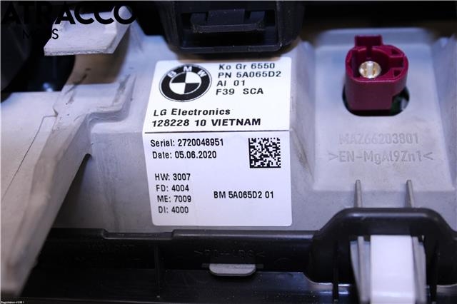 Multimedia display (MCU - Media Controller Unit) til BMW X1 2015-2022 (F48) (F48) (65505A065D2|)