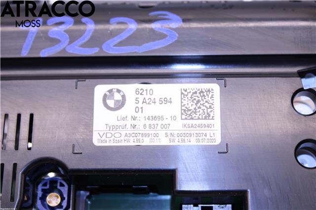 Instrumentpanel til BMW X1 2015-2022 (F48) (F48) (62105A3B671|)
