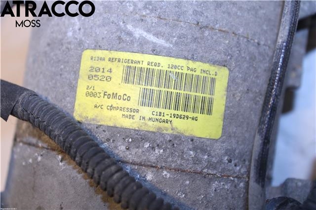 Aircondition kompressor til Ford Fiesta 2013-2017 (Type VI, Fase 2) (C1B119D629AG|)