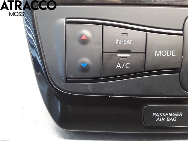 Varmeapparat betjening til Nissan Leaf 2018-->> (Type II) (684125SH0B|)