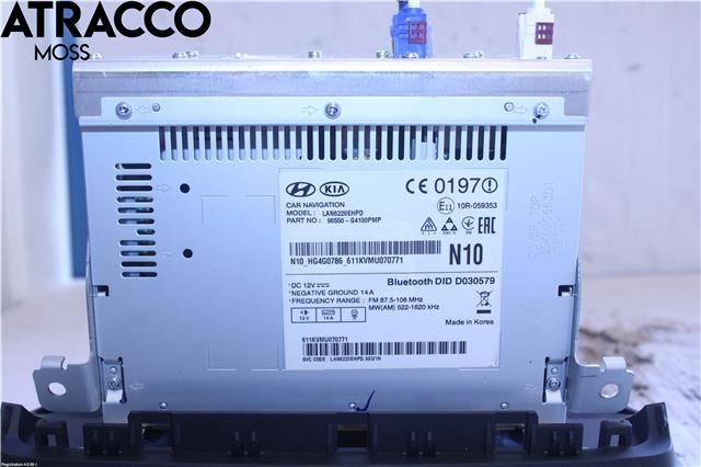 Bilstereo til Hyundai i30 2017-2020 (Type III)  (96550G4100PMP|)