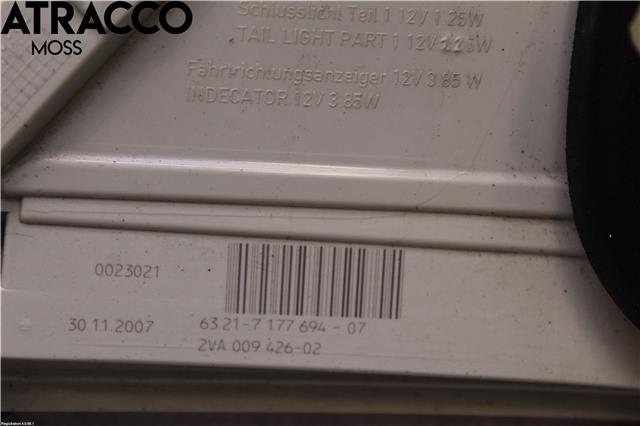 Baklykt høyre til BMW 5-Serie 2003-2010 (E60/E61) (E60/E61) (63217177694|)