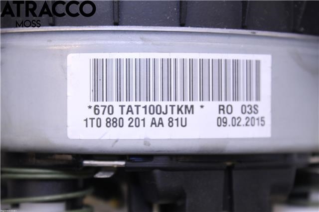 Airbag rattpute til VW Tiguan 2011-2016 (Type I, Fase 2)  (1T0880201AA|)