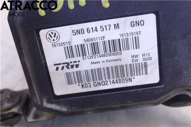 ABS sentral til VW Tiguan 2007-2011 (Type I, Fase 1) (5N0614517N|)