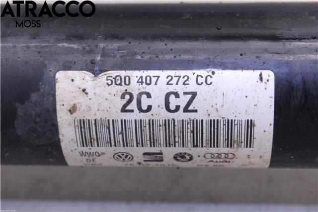 Drivaksel høyre foran til VW Golf, Plus/Cross 2009-2013 (Fase 2)  (5Q0407272CC|)