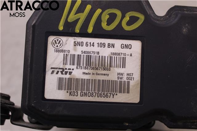 ABS sentral til VW Tiguan 2011-2016 (Type I, Fase 2) (5N0614109BN|)
