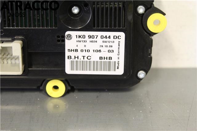 Varmeapparat betjening til VW Touran 2007-2010 (Type I, Fase 2)  (1K0907044DC|)
