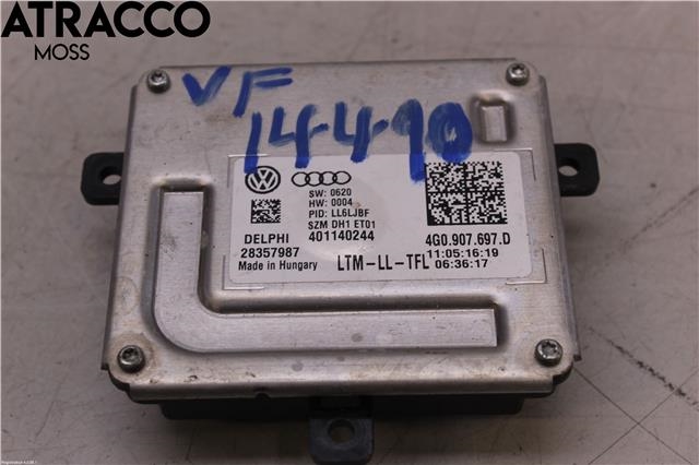 Styreenhet xenon/ballast til Škoda Octavia, 2013-2016 (Type III, Fase 1)  (4G0907697D)