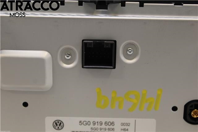 Multimedia display (MCU - Media Controller Unit) til VW e-Golf 2014-2017 (Fase 1) (5G0919606|)