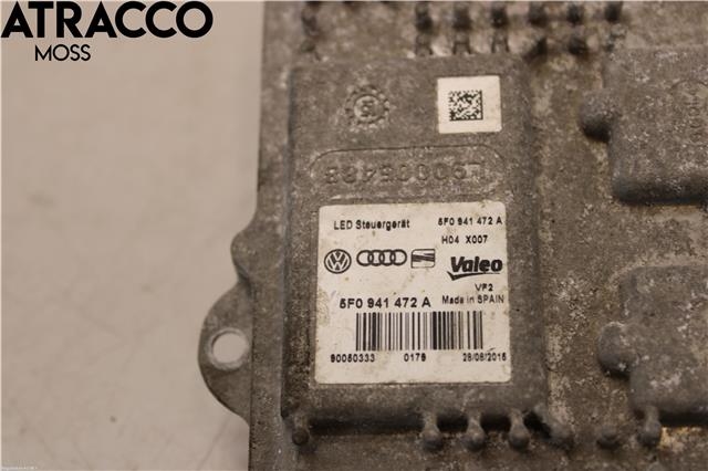 Styreenhet xenon/ballast til VW e-Golf 2014-2017 (Fase 1)  (5F0941472A|)