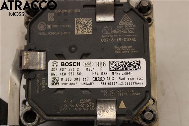Sensor radar til Audi e-tron 2018-->>  (4KE907561C|)