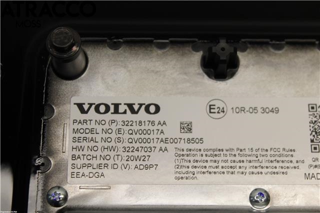 Multimedia display (MCU - Media Controller Unit) til Polestar 2 2020-->>  (32218176|)