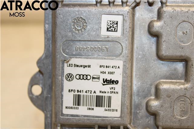 Styreenhet xenon/ballast til VW Golf VII 2012-2017 (Fase 1)  (5F0941472A|)