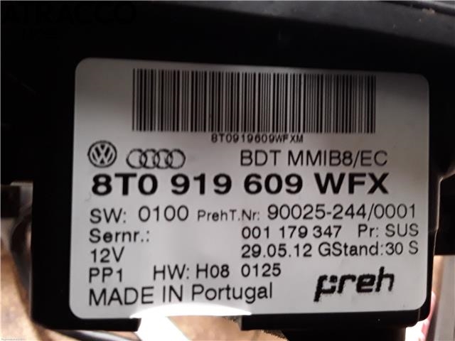 Bilstereo diverse til Audi Q5 2012-2017 (Type I, Fase 2)  (8T0919609|)