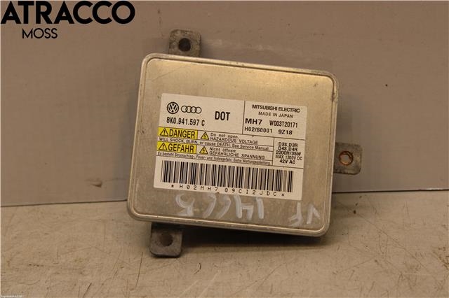 Styreenhet xenon/ballast til Audi A3, 2009-2012 (Type II, Fase 2) (8K0941597E)