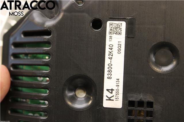 Instrumentpanel til Toyota RAV4 2013-2015 (Type IV, Fase 1)  (8380042K40|)