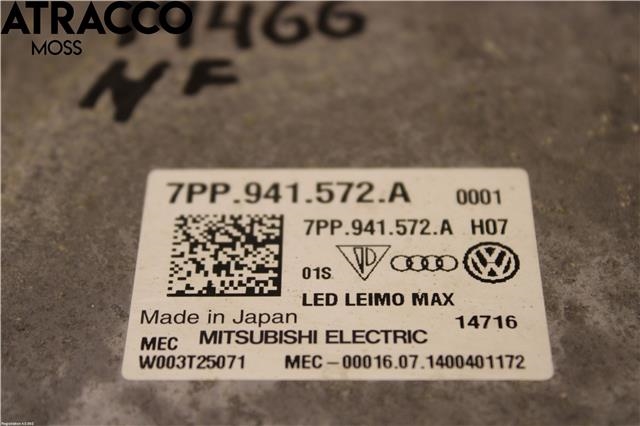 Styreenhet xenon/ballast til VW Passat 2015-2019 (Fase 1) (B8) (B8) (7PP941572ABZ00|)