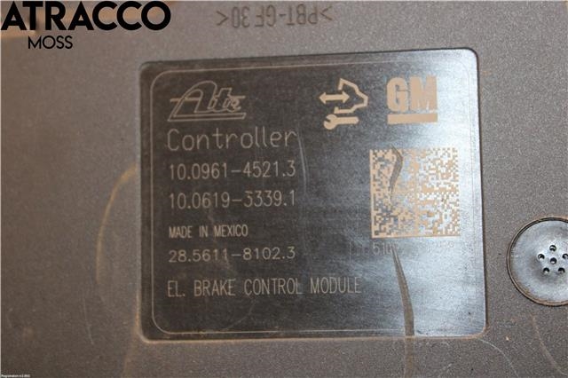 ABS sentral til Opel Astra J 2010-2015 (13344015|)