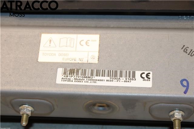 Airbag kne til Mitsubishi Outlander 2015-->> (Type III, Fase 2) (7030A31653|)