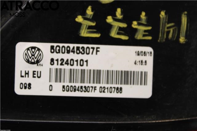 Baklykt venstre indre til VW e-Golf 2014-2017 (Fase 1)  (5G0945307F|)