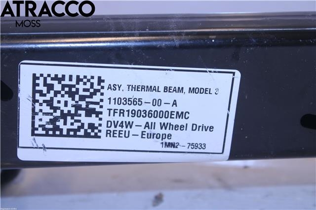 Diverse deler til Tesla Model 3 2018-2023 (Fase 1)  (110356500A|)