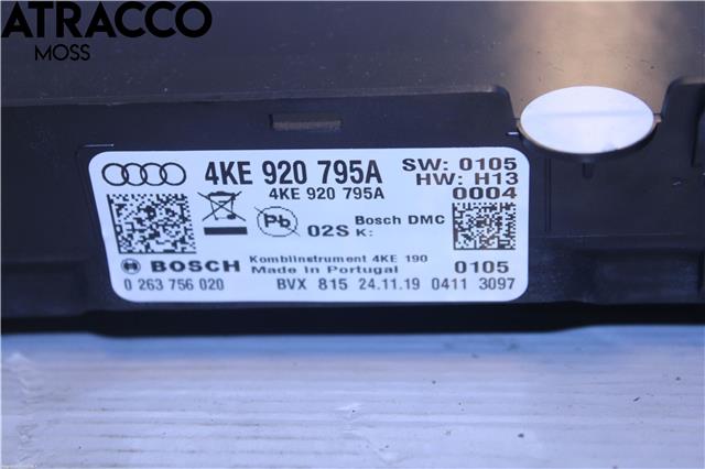 Instrumentpanel til Audi e-tron 2018-->>  (4KE920795A|)