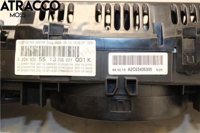 Instrumentpanel til Mercedes C-Klasse 2011-2014 (Fase 2) (W204) (W204) (A2049005513|)