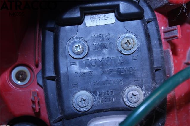 Baklykt venstre til Toyota Auris 2013-2015 (Type II, Fase 1)  (8156102710|)