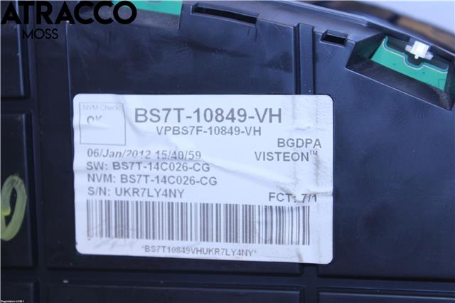 Instrumentpanel til Ford Galaxy 2010-2015 (Type III, Fase 2)  (1859263|)