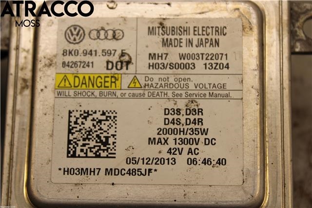 Styreenhet xenon/ballast til Audi A4 2007-2014 (Type IV) (B8) (B8) (8K0941597E|)