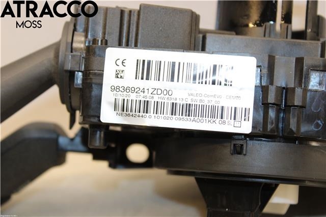 Bryter combi til Peugeot 2008 2019-->> (Type II)  (98369241ZD00|)