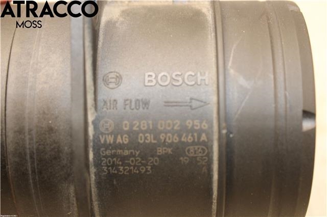 Luftmengde/luftmassemåler til Audi A4 2007-2014 (Type IV) (B8) (B8) (03L906461A|)