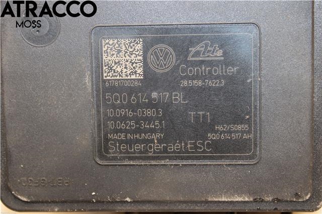 ABS sentral til Audi A3 2016-2020 (Type III, Fase 2)  (5Q0614517BL|)