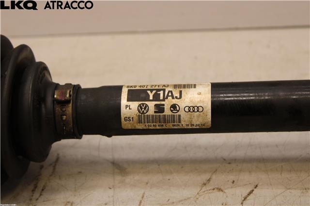 Drivaksel høyre foran til Audi A4 2007-2014 (Type IV) (B8) (B8) (8K0407271AJ|)