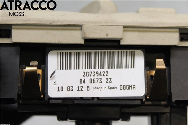 Bryter lys til Volvo V70 2007-2013 (Type III, Fase 1)  (31443851|)