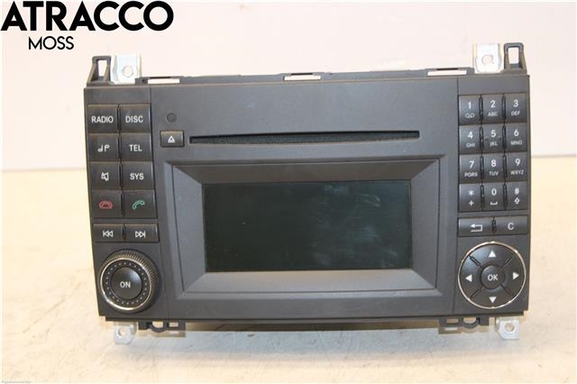 Bilstereo til Mercedes B-Klasse, 2005-2008 (Fase 1) (W245) (W245) (A1698705794)