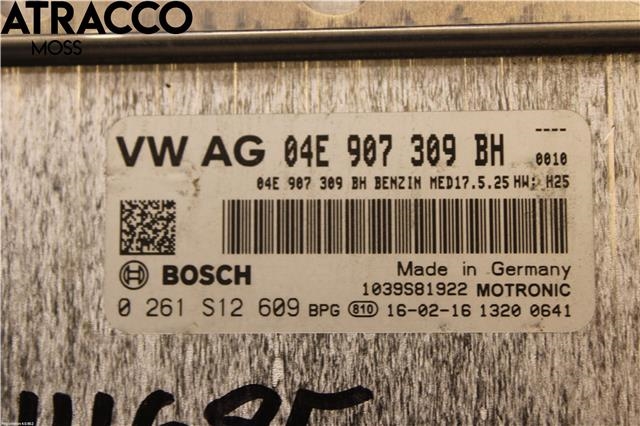 Styreenhet motor til VW Golf VII 2012-2017 (Fase 1) (04E907309BH|)