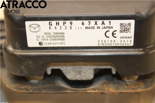 Sensor radar til Mazda 3 2013-2016 (Type III, Fase 1)  (GHP967XA1D|)