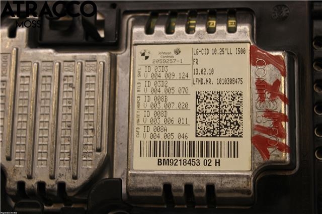 Multimedia display (MCU - Media Controller Unit) til BMW 7-Serie 2009-2015 (F01/F02/F03/F04) (F01/F02/F03/F04) (65509268711|)