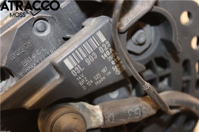 Dynamo til Audi A3 2009-2012 (Type II, Fase 2)  (03L903023|)