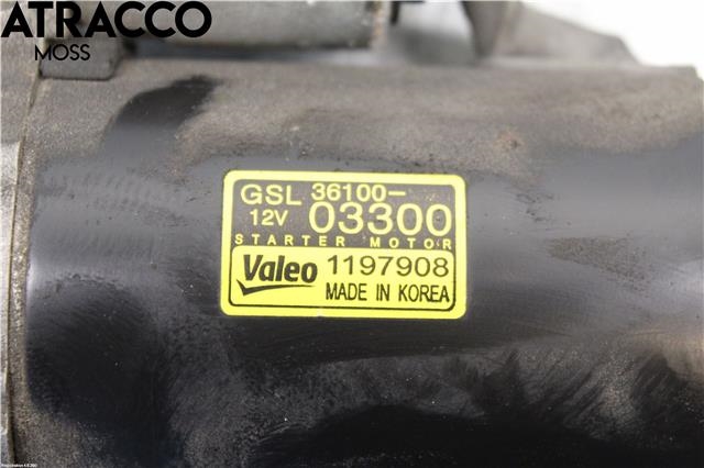 Starter til Kia Picanto 2011-2017 (Type II)  (Valeo|3610003300|)