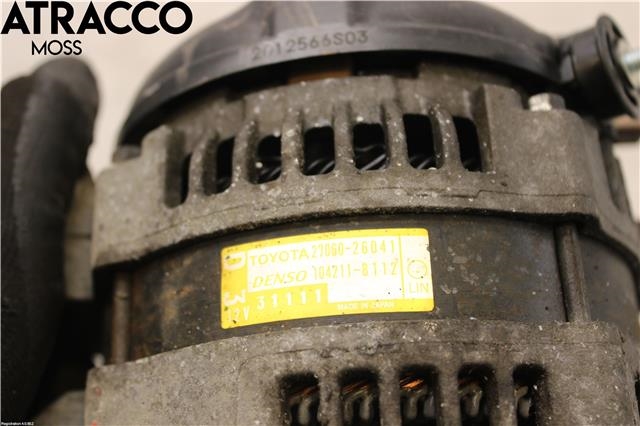 Dynamo til Toyota RAV4 2013-2015 (Type IV, Fase 1) (2706026041|)