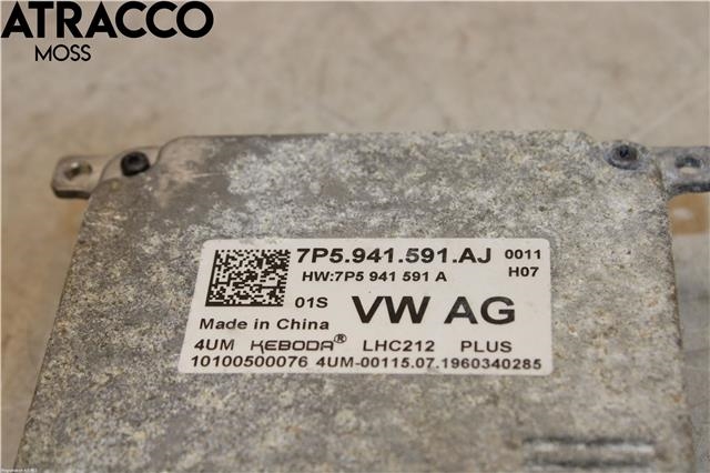 Styreenhet xenon/ballast til VW e-Golf 2017-2020 (Fase 2)  (7P5941591AJ|)