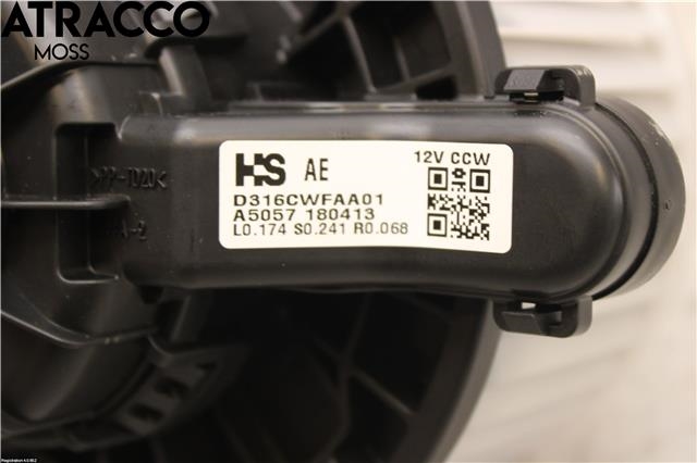 Varmeapparat motor til Hyundai Ioniq Electric 2016-2019 (Fase 1)  (97113G2000|)