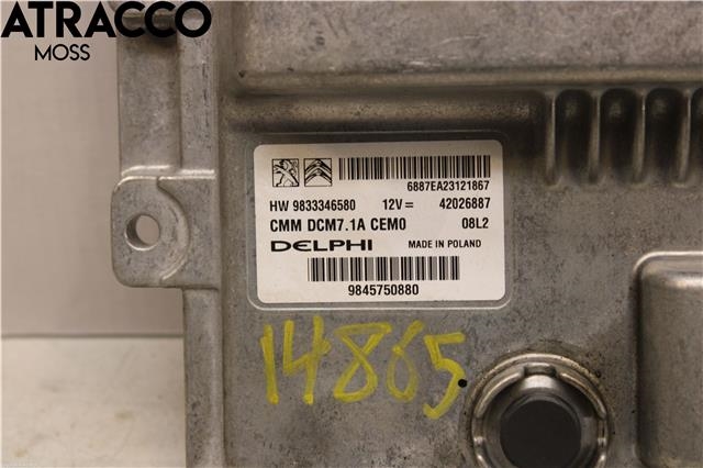 Styreenhet motor til Toyota Proace 2016-->> (Type II)  (9833346580|)